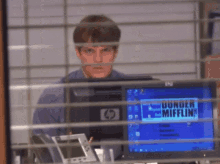 The Office Pete Miller GIF - The Office Pete Miller Plop GIFs