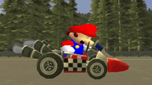 Smg4 Mario GIF - Smg4 Mario Driving GIFs