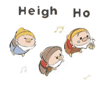 Heigh Ho 7dwarfs GIF - Heigh Ho 7dwarfs Singing GIFs