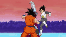Training Goku GIF - Training Goku Vegeta GIFs