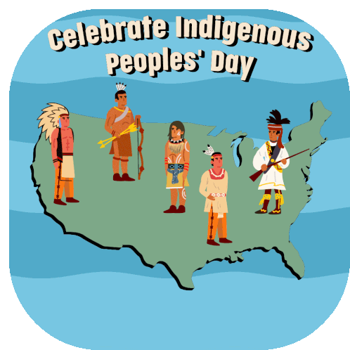 Indigenous Peoples Day Celebrate Indigenous Peoples Day Sticker - Indigenous Peoples Day Celebrate Indigenous Peoples Day Indigenous People Day Stickers