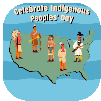 Indigenous Peoples Day Celebrate Indigenous Peoples Day Sticker - Indigenous Peoples Day Celebrate Indigenous Peoples Day Indigenous People Day Stickers
