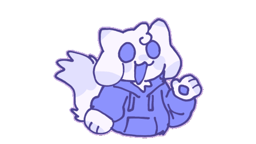 Blucottoncloudy Discord Sticker - Blucottoncloudy Discord Furry Stickers