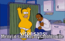 Löysätohtori Vitor Sans GIF - Löysätohtori Vitor Sans Simpsons GIFs