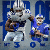 Dallas Cowboys (0) Vs. Detroit Lions (3) First-second Quarter Break GIF