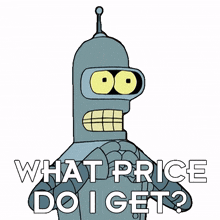what price do i get bender futurama what is the cost how much is the price
