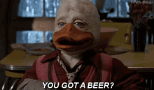 Howard The Duck You Got A Beer GIF