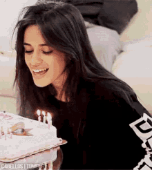 Camila Cabello Wish GIF - Camila Cabello Wish Cake GIFs
