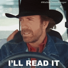 Ill Read It Cordell Walker GIF - Ill Read It Cordell Walker Walker Texas Ranger GIFs