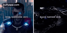 Thor: Ragnarok (2017)Black Panther (201b).Gif GIF - Thor: Ragnarok (2017)Black Panther (201b) Marvel Q GIFs