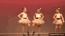 kid girl dancing tutu