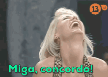 Miga, Concordo \ Xuxa GIF - Xuxa Girl Yes Laughing GIFs
