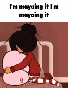 Maya Ongezellig GIF