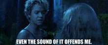 Peter Pan 2003 Even The Sound Of It Offends Me GIF - Peter Pan 2003 Even The Sound Of It Offends Me Jeremy Sumpter GIFs