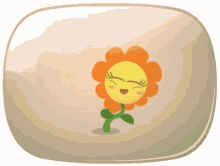 dancing sunflower sunflower dance flower happy