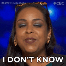 I Don'T Know Family Feud Canada GIF - I Don'T Know Family Feud Canada Idk GIFs