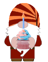 Gnome Birthday Sticker - Gnome Birthday Happy Birthday Stickers
