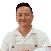 Smile Vincent Chan Sticker - Smile Vincent Chan The Great Canadian Baking Show Stickers