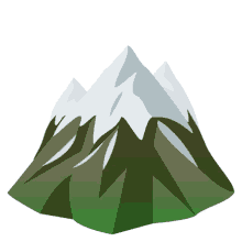 capped mountain