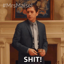 Shit Joel Maisel GIF - Shit Joel Maisel The Marvelous Mrs Maisel GIFs