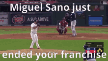 Miguel Sano Ended Your Franchise GIF - Miguel Sano Ended Your Franchise Minnesota Twins GIFs