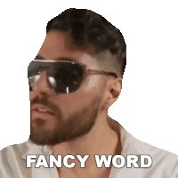 Fancy Word Rudy Ayoub Sticker - Fancy Word Rudy Ayoub Lavish Word Stickers