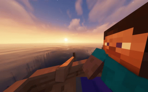 Aesthetic Steve GIF - Aesthetic Steve MINECRAFT - Discover & Share GIFs