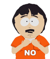 No South Park Sticker - No South Park Oh No Stickers