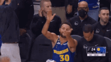 Golden State Warriors Steph Curry GIF - Golden State Warriors Steph Curry Clapping GIFs