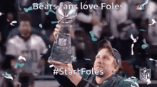 Foles Bears Fans GIF - Foles Bears Fans GIFs
