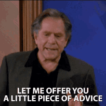 Let Me Offer You A Little Piece Of Advice George Segal GIF - Let Me Offer You A Little Piece Of Advice George Segal Jack Gallo GIFs