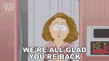 Were All Glad Youre Back South Park GIF - Were All Glad Youre Back South Park S10e13 GIFs