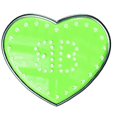 balenciaga claudiamate emoji heart green