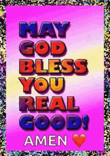 May God Bless You Real Good GIF - May God Bless You Real Good Amen GIFs