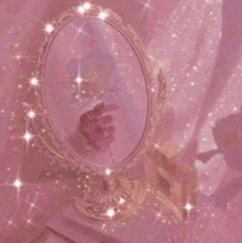 Pink Mirror GIF - Pink Mirror Aesthetic GIFs