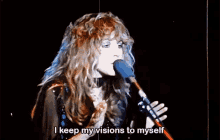 Fleetwood Mac Dreams GIF - Fleetwood Mac Dreams I Keep My Visions To Myself GIFs