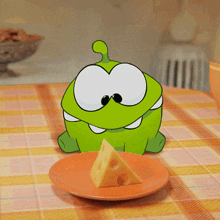 Eating Cheese Om Nom GIF