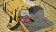 a yellow bag with the word free on the front