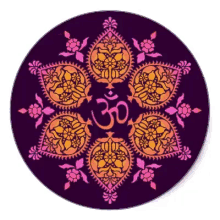 Flower Decorated Namaste Symbol GIF - Namaste Namastesymbols Hello GIFs