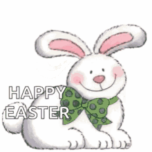 Happy Easter Bunny GIF - Happy Easter Bunny Sparkles GIFs