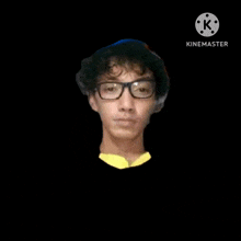 a video of a man with glasses and the words assalamu alaikum