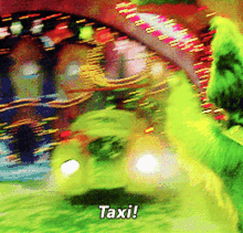 taxi cab the grinch hail ride