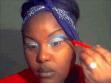 Chola Makeover GIF - Makeup Diy Eyeshadow GIFs