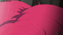a close up of a person 's face with the words ndds sama on the bottom right