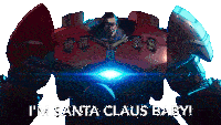 I'M Santa Claus Baby What If Sticker - I'M Santa Claus Baby What If Robot Santa Stickers