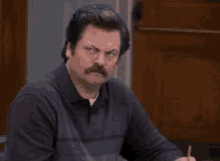 Angry Parks And Rec GIF - Angry Parks And Rec Ron Swanson GIFs