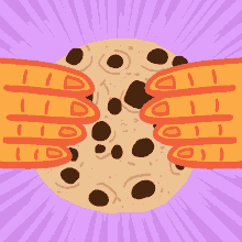 Happy Chocolate Chip Cookie Day Cookies GIF - Happy Chocolate Chip Cookie Day Cookie Day Chocolate Chip GIFs