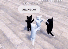 эщкере котики GIF - эщкере котики котики прыгают GIFs