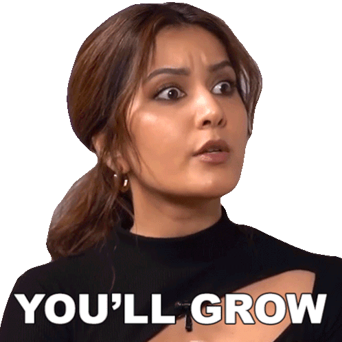 Youll Grow From It Raashii Khanna Sticker - Youll Grow From It Raashii Khanna Pinkvilla Stickers