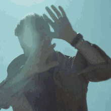 Covering Face Dierks Bentley GIF - Covering Face Dierks Bentley Burning Man Song GIFs